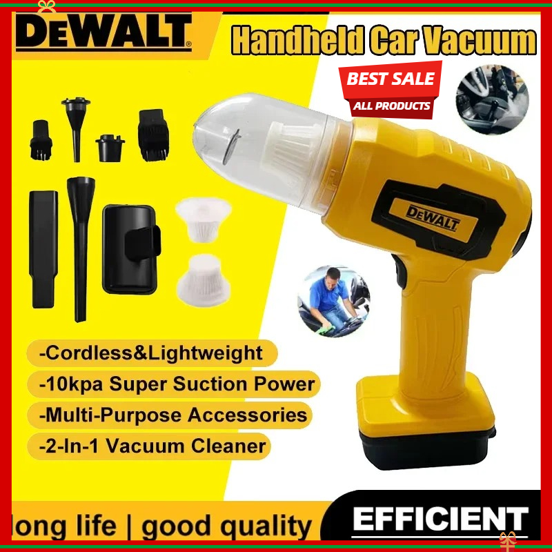 Vacuum Cleaner Woodworking - DEWALT Handstaubsauger für Autos 10Kpa Kabelloser