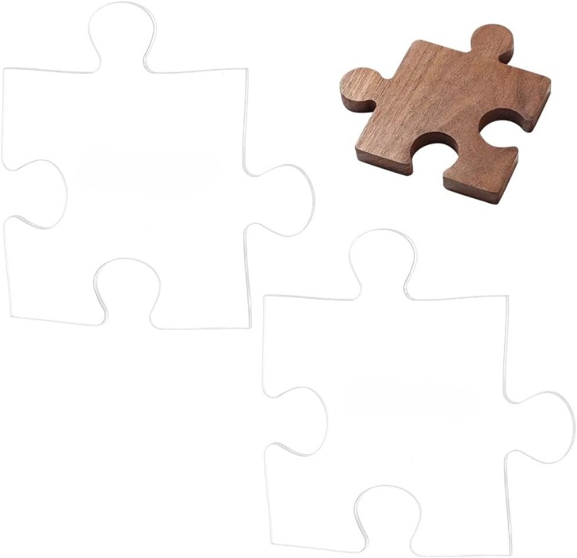 Woodworking Design Software - Acryl-Puzzle Holzbearbeitungs-Schablone 3/4/5/6/7 Zoll Speziell für