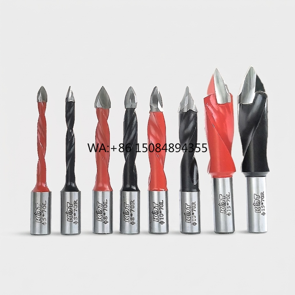 Woodworking Drill Bits - Bohrer aus Wolframkarbidmaterial, Ersatzteile für Holzbearbeitungsmaschinen