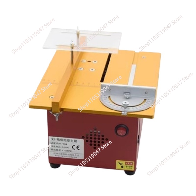 Woodworking Electric Saw - Mini-Multifunktions-Tischkreissäge DIY Kleine Elektrische Säge Desktop-Schneidemaschine