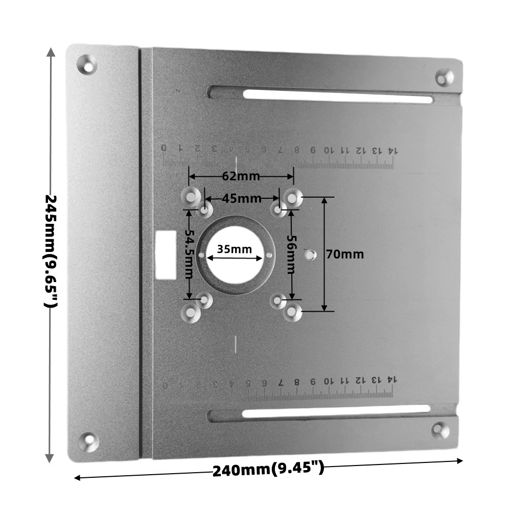 Aluminium Router Tisch Einsatz – Woodworking Plans Bewertung und Preis