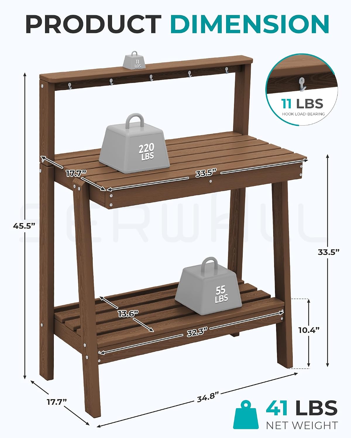 Gartentisch für den Außenberei – Woodworking Finishing Bewertung und Preis