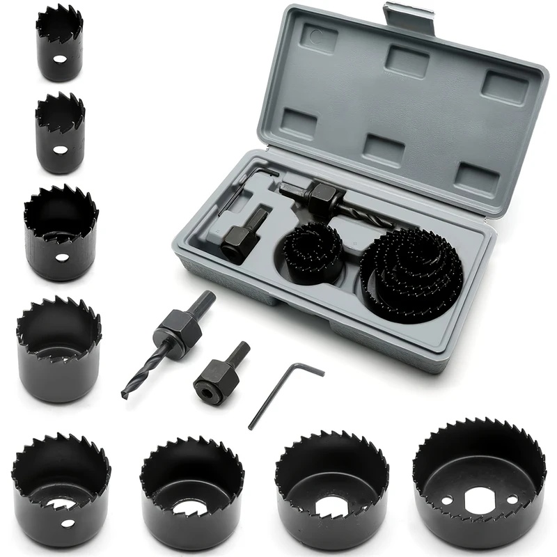 8-teiliges Holzbearbeitungs-Lo – Woodworking Drill Bits Bewertung und Preis