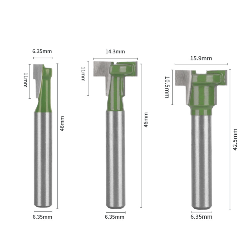 Schlüssellochfräser-Set 6mm 1/ – Router Bits For Woodworking Bewertung und Preis