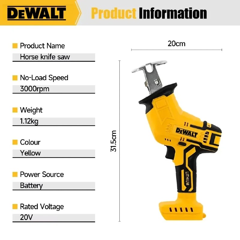 Dewalt Elektrische Säge 2800 U – Woodworking Electric Saw Bewertung und Preis