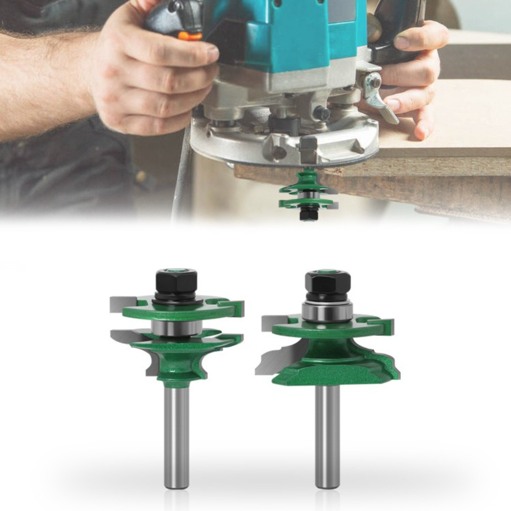 2-teiliges Holzrahmen-Fräser-S – Woodworking Drill Bits Bewertung und Preis