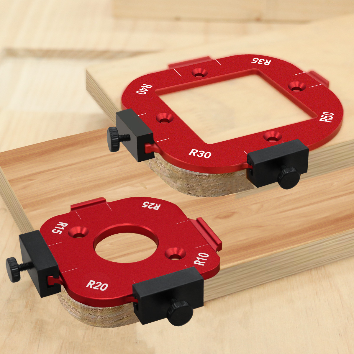 Aluminium-Eckradius-Schablonen – Woodworking Design Software Bewertung und Preis