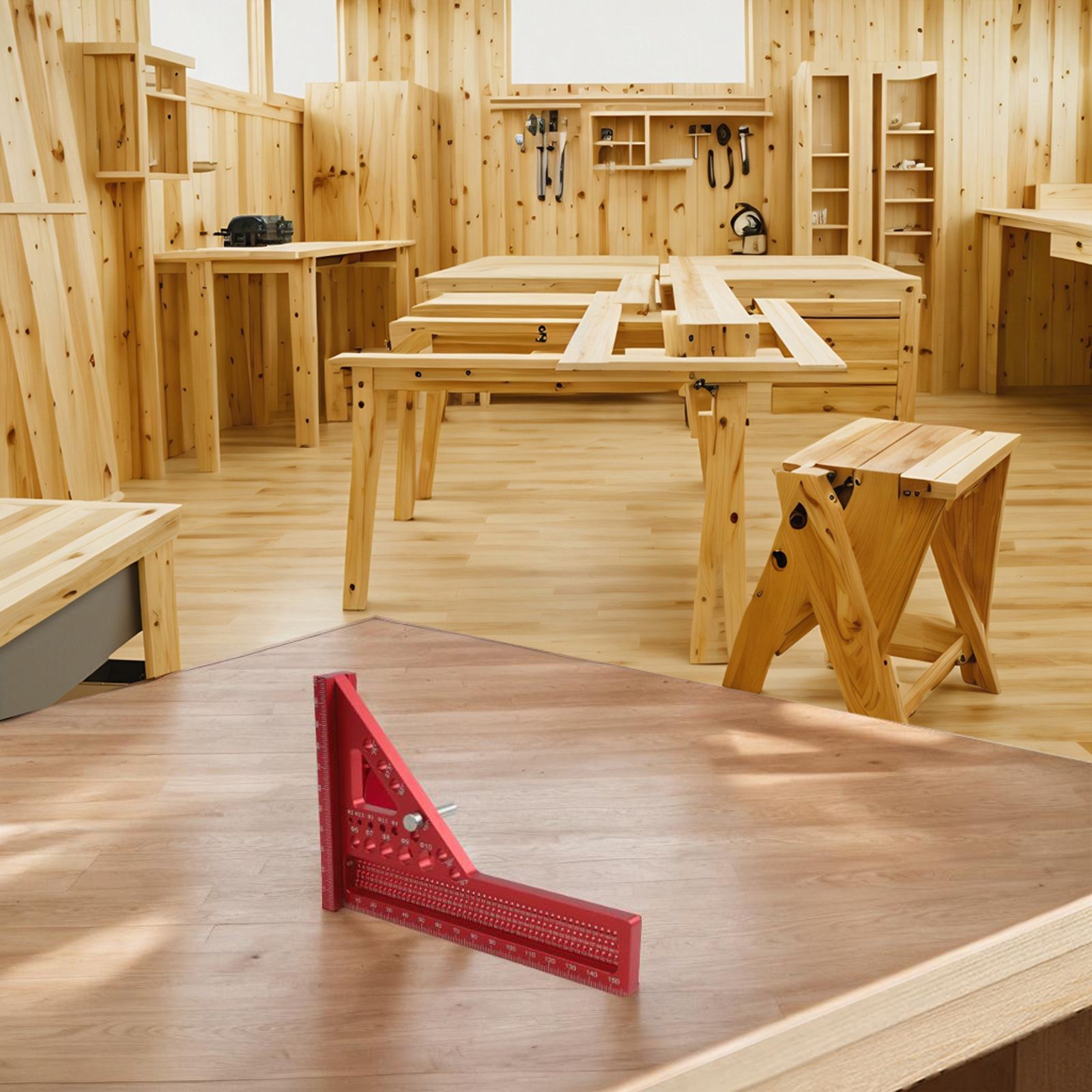 Roter 3D-Zimmermanns-Winkellin – Woodworking For Engineers Bewertung und Preis
