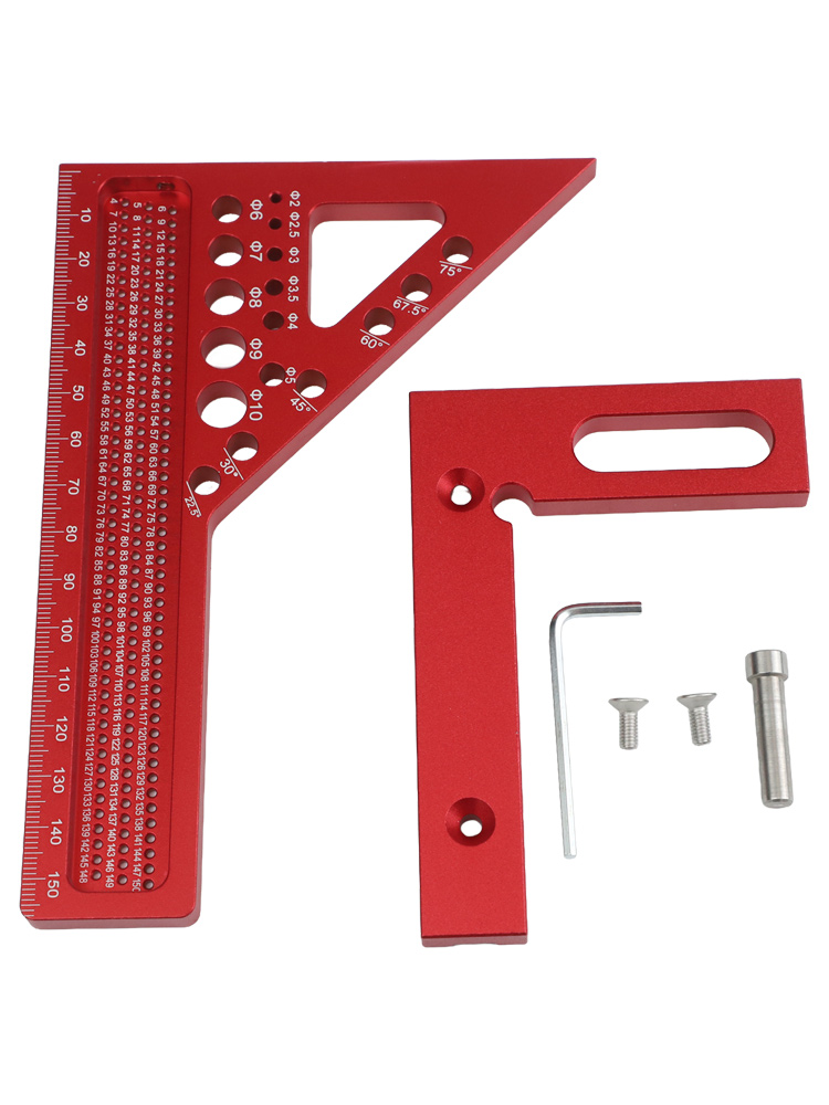 Roter 3D-Zimmermanns-Winkellin – Woodworking For Engineers Bewertung und Preis