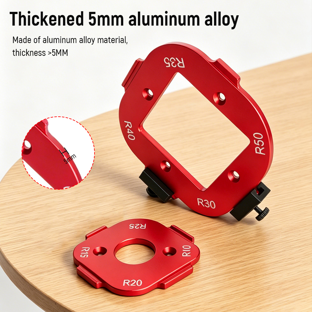 Aluminium-Eckradius-Schablonen – Woodworking Design Software Bewertung und Preis