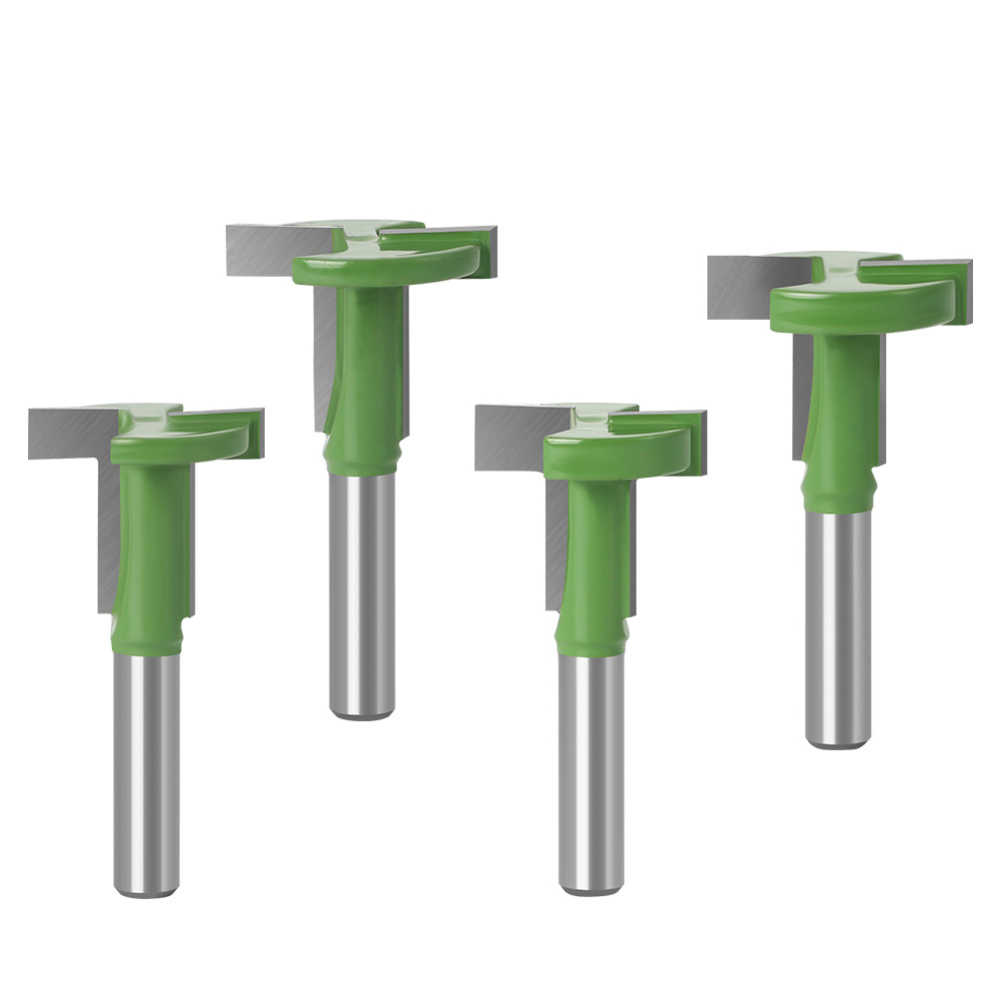 8-mm-Schaft T-Nuten-Fräser-Set – Woodworking Drill Bits Bewertung und Preis